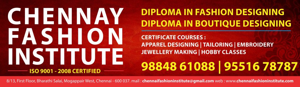 Fashion designing Institute in Chennai | Diploma in fashion designing Technology | Fashion College | Fashion School